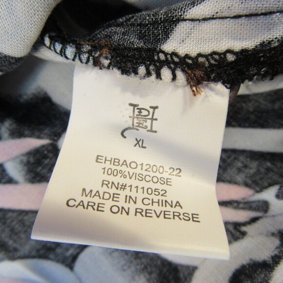 Ed Hardy Men's XL Short Sleeve Graphic Tee Oni Demon Print Multicolor Viscose - Picture 6 of 11